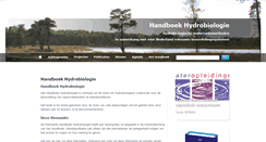 Desktop Screenshot of handboekhydrobiologie.stowa.nl