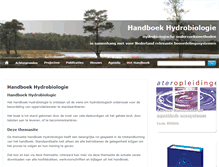 Tablet Screenshot of handboekhydrobiologie.stowa.nl